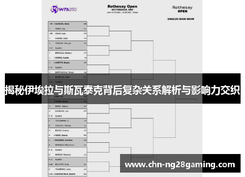 揭秘伊埃拉与斯瓦泰克背后复杂关系解析与影响力交织